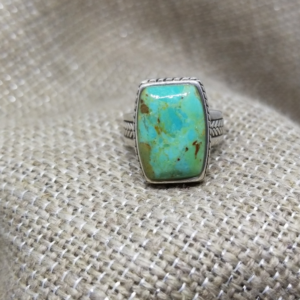 BARSE Thai 925 Sterling Turquoise Ring
